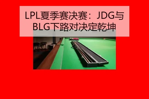 LPL夏季赛决赛：JDG与BLG下路对决定乾坤